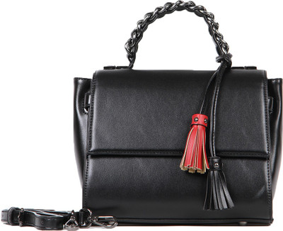 

Norman Todd Women Casual Black PU Hand-held Bag