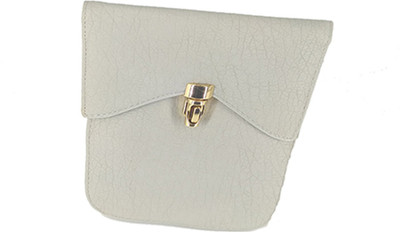 

BAEnagari Women Casual Grey PU Sling Bag