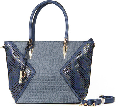 

Norman Todd Women Casual Blue Rexine Hand-held Bag