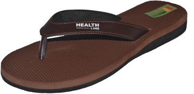 

Health Line Flip Flops, Brown