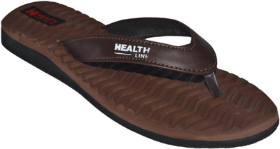 

Health Line Flip Flops, Brown