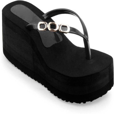 

Vaniya Flip Flops, Black
