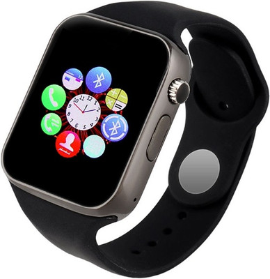 

CloneBeatz ANU_656N_A1_4G mi smart watch with camera, memory card and sim card support and fitness tracker Smartwatch(Black Strap XL)