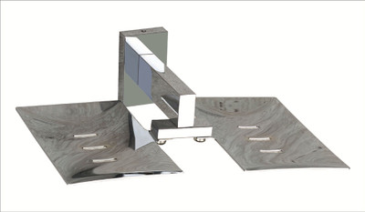 

HARMONUS DOUBLE SOAP DISH,HI-328(Silver)