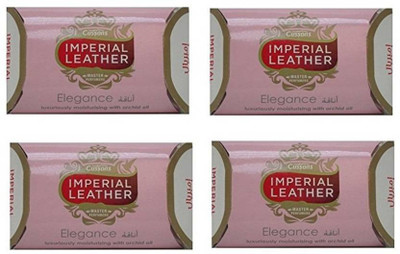 

Cussons Imperial Leather Elegance Soap (Pack of 4) - Made in UAE(175 g, Pack of 4)