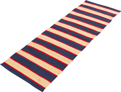 

Ryan Handwoven Cotton Yoga / Sport Mat Grey, Red 3 mm Yoga Mat, Natural