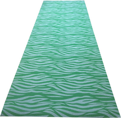

Vritraz Printed, Extra Thick, Premium Eco Safe, Non Slip, Free Carry Bag Green 6 mm Yoga Mat