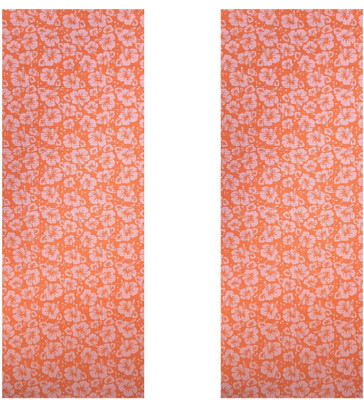 

Vritraz Printed, Extra Thick, Premium, Eco Safe, Non Slip With Free Carry Bag OrangeFlower OrangeFlower (Pack of 2) Orange 6 mm Exercise & Gym Mat, Multicolor