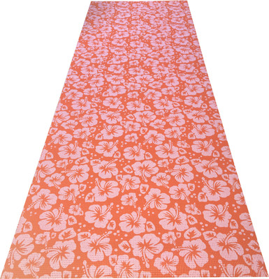 

Vritraz Printed, Extra Thick, Premium Eco Safe, Non Slip, Free Carry Bag Orange 6 mm Yoga Mat