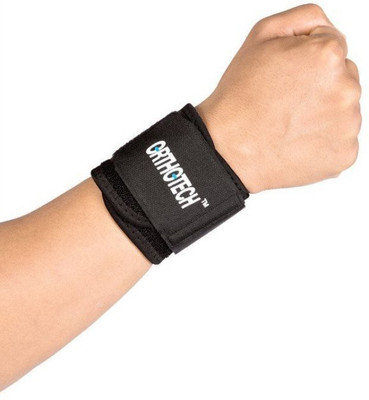 

Orthotech Wrist Support Wrist Support (Free Size, Black)