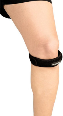 

Orthotech Knee Strap Knee Support (Free Size, Black)