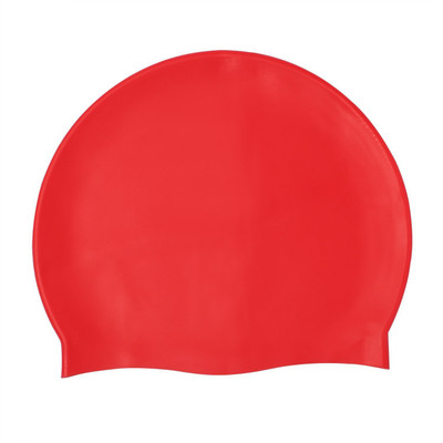 

Xerobic Stylish Silicone Solid Waterproof Swim Cap for Men Women Youth & Children Basic Non- Slip Lightweight Durable for Tanning Professional and Recreational Swimmers Swimming Cap(Red, Pack of 1)