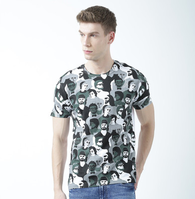 HUETRAP Printed Men Round Neck White T-Shirt HUETRAP Printed Men Round Neck White T-Shirt