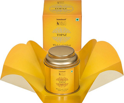 

Healthbuddy Topaz Organic Whole Leaf Oolong Tea, 25 gm Unflavoured Oolong Tea Box(25 g)