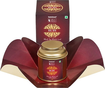 

Healthbuddy Ruby Organic Whole Leaf Black Tea, 25 gm Black Tea Box(25 g)