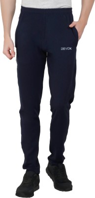 REXBURG Solid Men Blue Track Pants