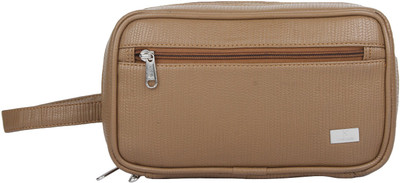 K London 1901_cream Travel Toiletry Kit(Brown)