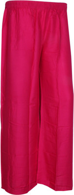 Indistar Regular Fit Women Pink Trousers
