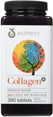 

Youtheory Collagen Advanced Formula, 390 Tablets(390 No)
