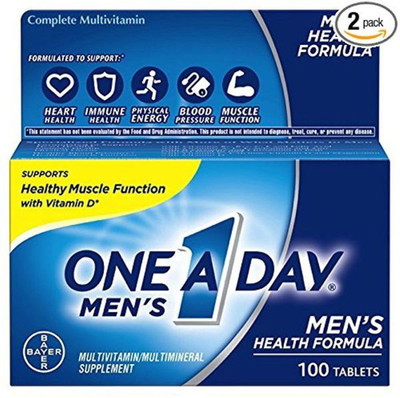 

One A Day Men's Health Formula Multivitamin/Multiminal 100 Tabs(100 No)