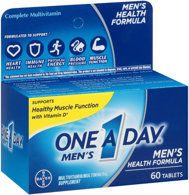 

One A Day Men's Health Formula Multivitamin/Multiminal 60 Tabs(60 No)
