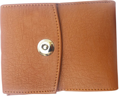 

FEMINA09 Men Tan Artificial Leather Wallet(6 Card Slots)