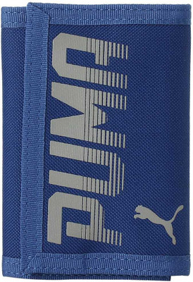 

Puma Men Blue Canvas Wallet(1 Card Slot), Limoges
