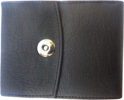 

FEMINA09 Men Black Artificial Leather Wallet(6 Card Slots)