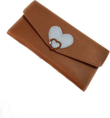 

VEA Girls Brown Artificial Leather Wallet(10 Card Slots)