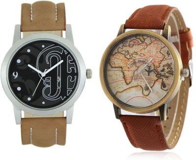 

Cloudwood 14_CW22Brown Analog Designer Multi Dial Boy's Wrist Watch - For Men