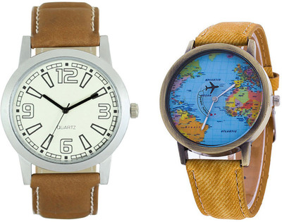 

Cloudwood 15_CW23Yellow Analog Designer Multi Dial Boy's Wrist Watch - For Men