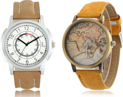 

Cloudwood 17_CW22Yellow Analog Designer Multi Dial Boy's Wrist Watch - For Men