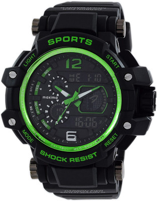 Maxima analog digital clearance watch