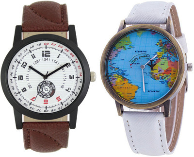 

Cloudwood 11_CW23White Analog Designer Multi Dial Boy's Wrist Watch - For Men