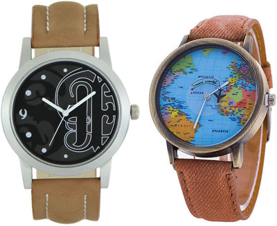 

Cloudwood 14_CW23Brown Analog Designer Multi Dial Boy's Wrist Watch - For Men