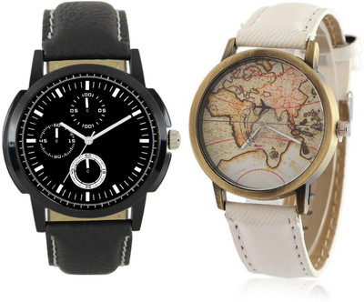 

Cloudwood 13_CW22White Analog Designer Multi Dial Boy's Wrist Watch - For Men