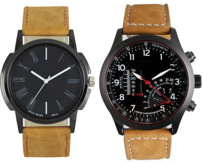 

CLOUDWOOD 19_CW21 Analog Leather Strap Dial Boy's Wrist Watch - For Men