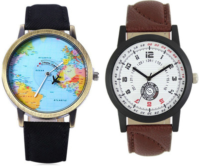 

Cloudwood 11_CW23Black Analog Designer Multi Dial Boy's Wrist Watch - For Men