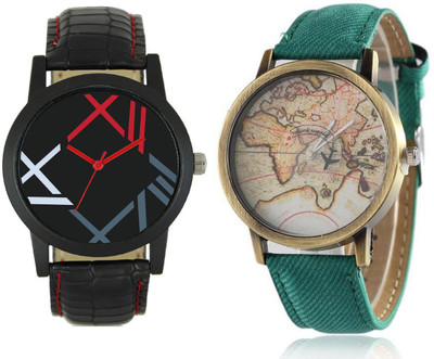 

Cloudwood 12_CW22Green Analog Designer Multi Dial Boy's Wrist Watch - For Men