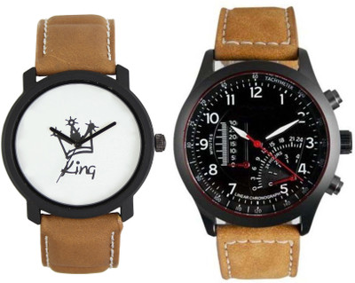

CLOUDWOOD 18_CW21 Analog Leather Strap Dial Boy's Wrist Watch - For Men