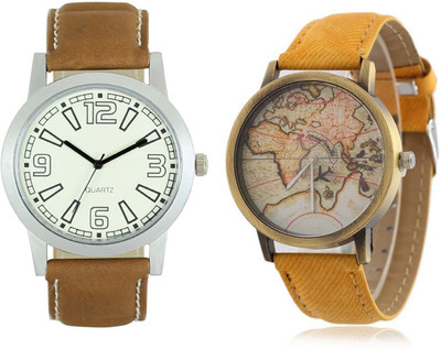 

Cloudwood 15_CW22Yellow Analog Designer Multi Dial Boy's Wrist Watch - For Men