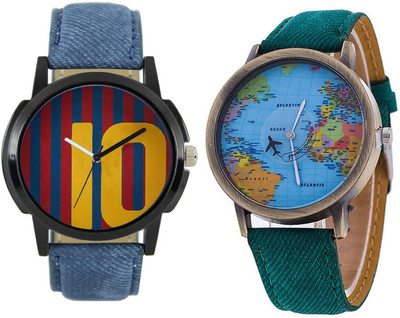 

Cloudwood 10_CW23Green Analog Designer Multi Dial Boy's Wrist Watch - For Men