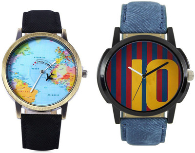 

Cloudwood 10_CW23Black Analog Designer Multi Dial Boy's Wrist Watch - For Men