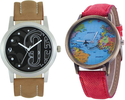 

Cloudwood 14_CW23Red Analog Designer Multi Dial Boy's Wrist Watch - For Men