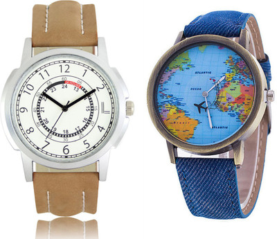 

Greenleaf 17_GL23Blue Analogue Stylish Multicolor Dial Boy's Wrist Watch - For Men