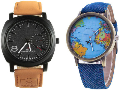 

Cloudwood CW47_CW23Blue Analog Designer Multi Dial Boy's Wrist Watch - For Men