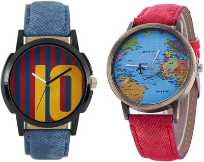 

Cloudwood 10_CW23Red Analog Designer Multi Dial Boy's Wrist Watch - For Men