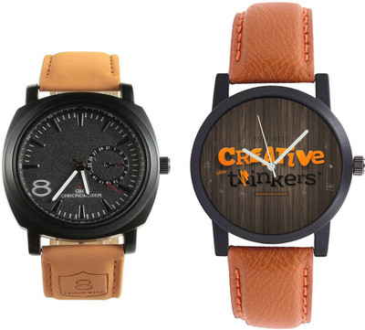 

Cloudwood CW47_CW34 Analog Designer Multi Dial Boy's Wrist Watch - For Men