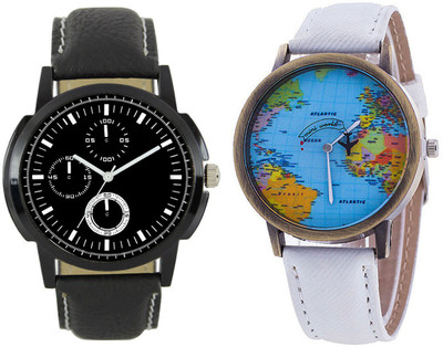 

Cloudwood 13_CW23White Analog Designer Multi Dial Boy's Wrist Watch - For Men