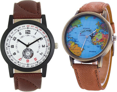 

Cloudwood 11_CW23Brown Analog Designer Multi Dial Boy's Wrist Watch - For Men